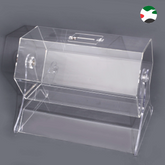 Olmecs Countertop Clear Acrylic Raffle Drum (SIZE: 74x49x59cm (LxWxH)